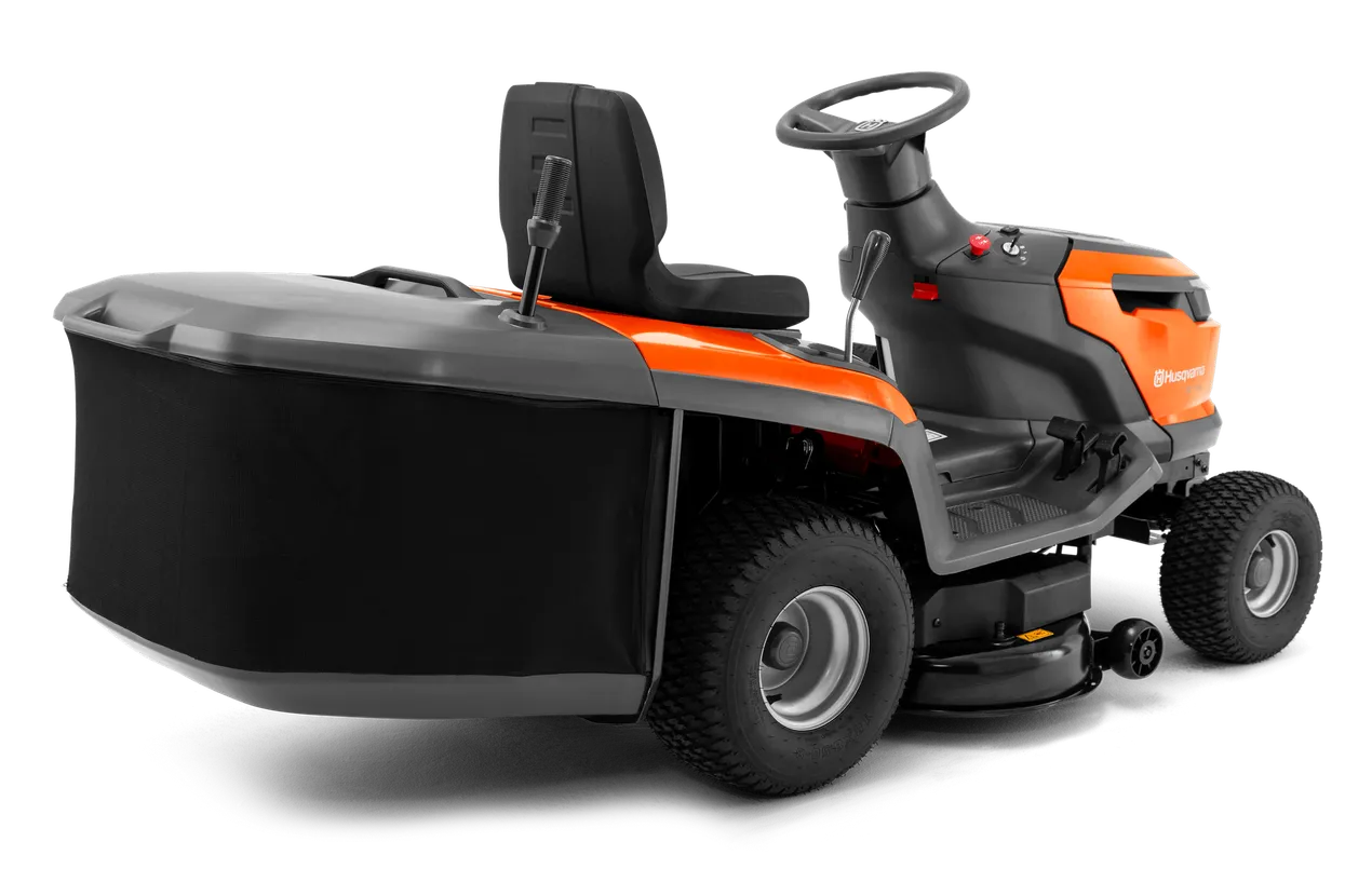 Husqvarna TC 114 Rasentraktor mit Fangkorb – Bild 2